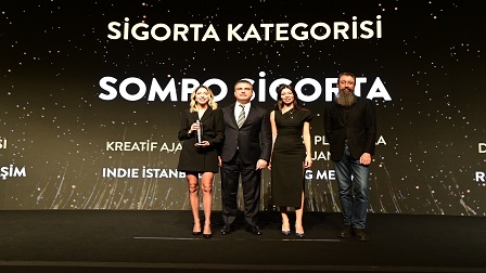 Sompo Sigorta, The ONE Awards’ta Sigorta Sektöründe ‘Yılın İtibarlısı’ Ödülünü Aldı