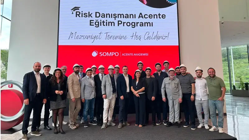 Sompo Sigorta Risk Danışmanı Acente Programı İlk Mezunlarını Verdi