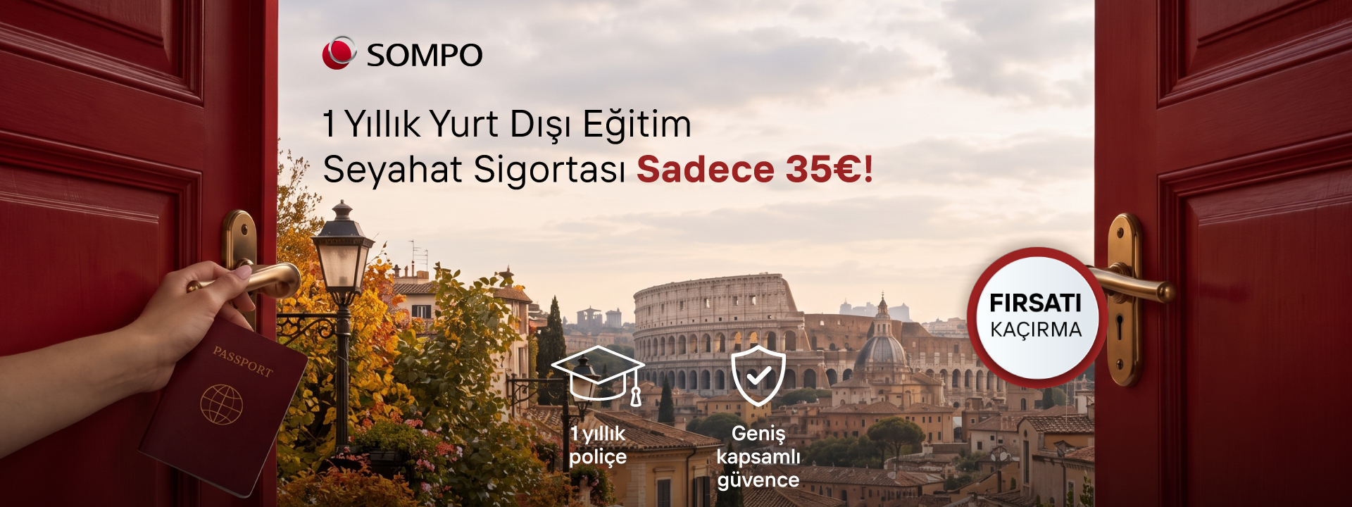 Yurt Dışı Eğitim Seyahat Sigortası Kampanyası