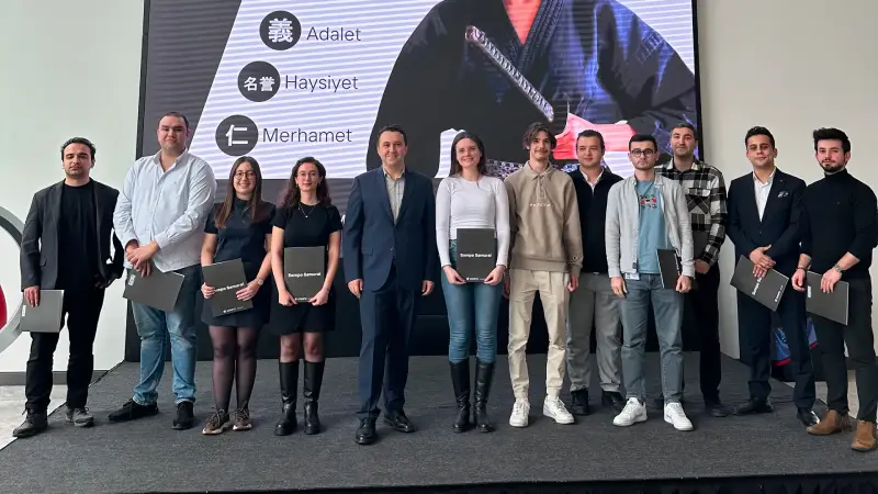 Sompo Sigorta Samurai Genç Yetenek Programı üçüncü dönem mezunlarını verdi